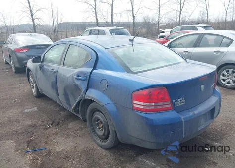 2010 Dodge Avenger Express z USA, uszkodzony, nr VIN 1B3CC1FB5AN191830